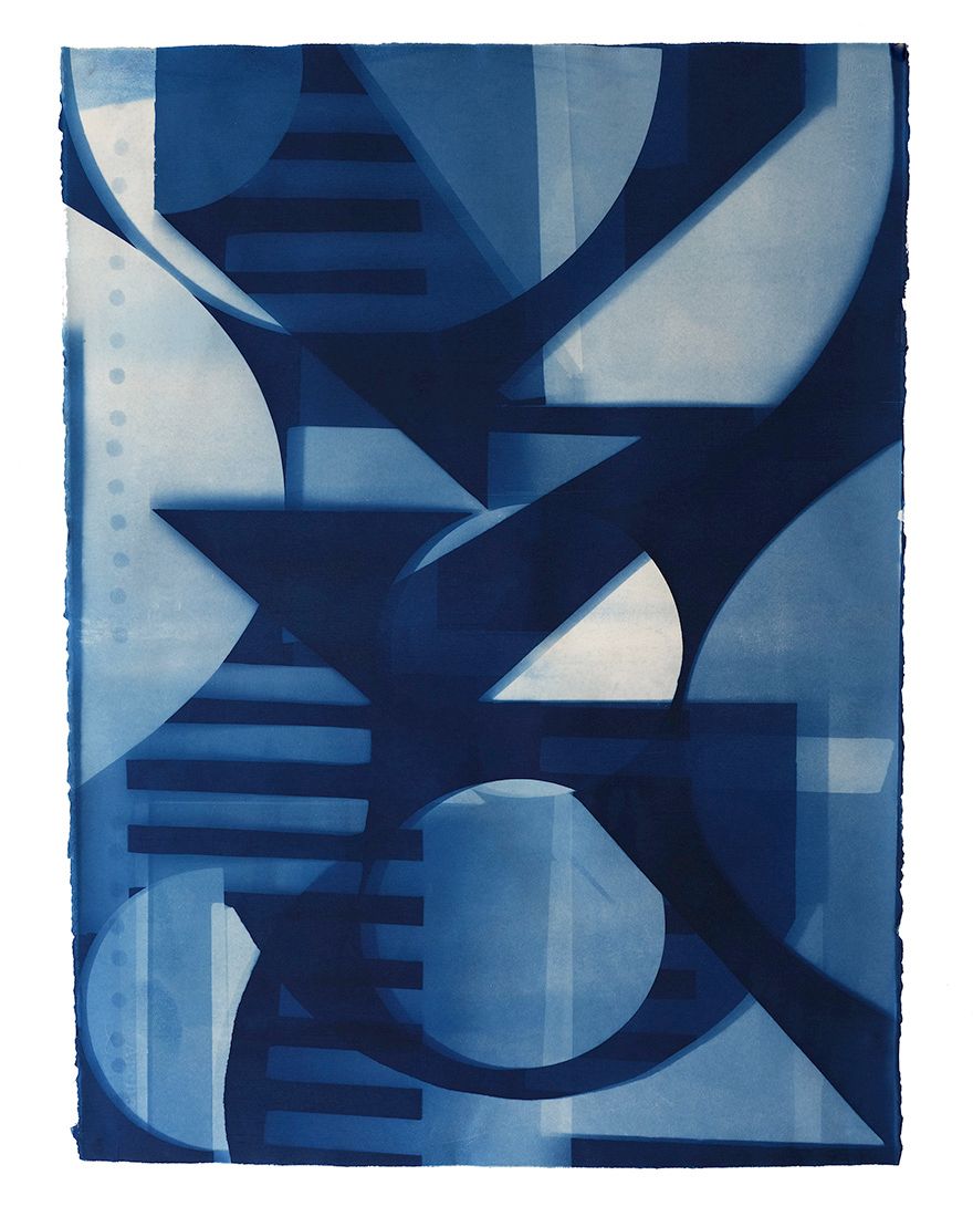 Sculpture Cyanotype #09, 2020 