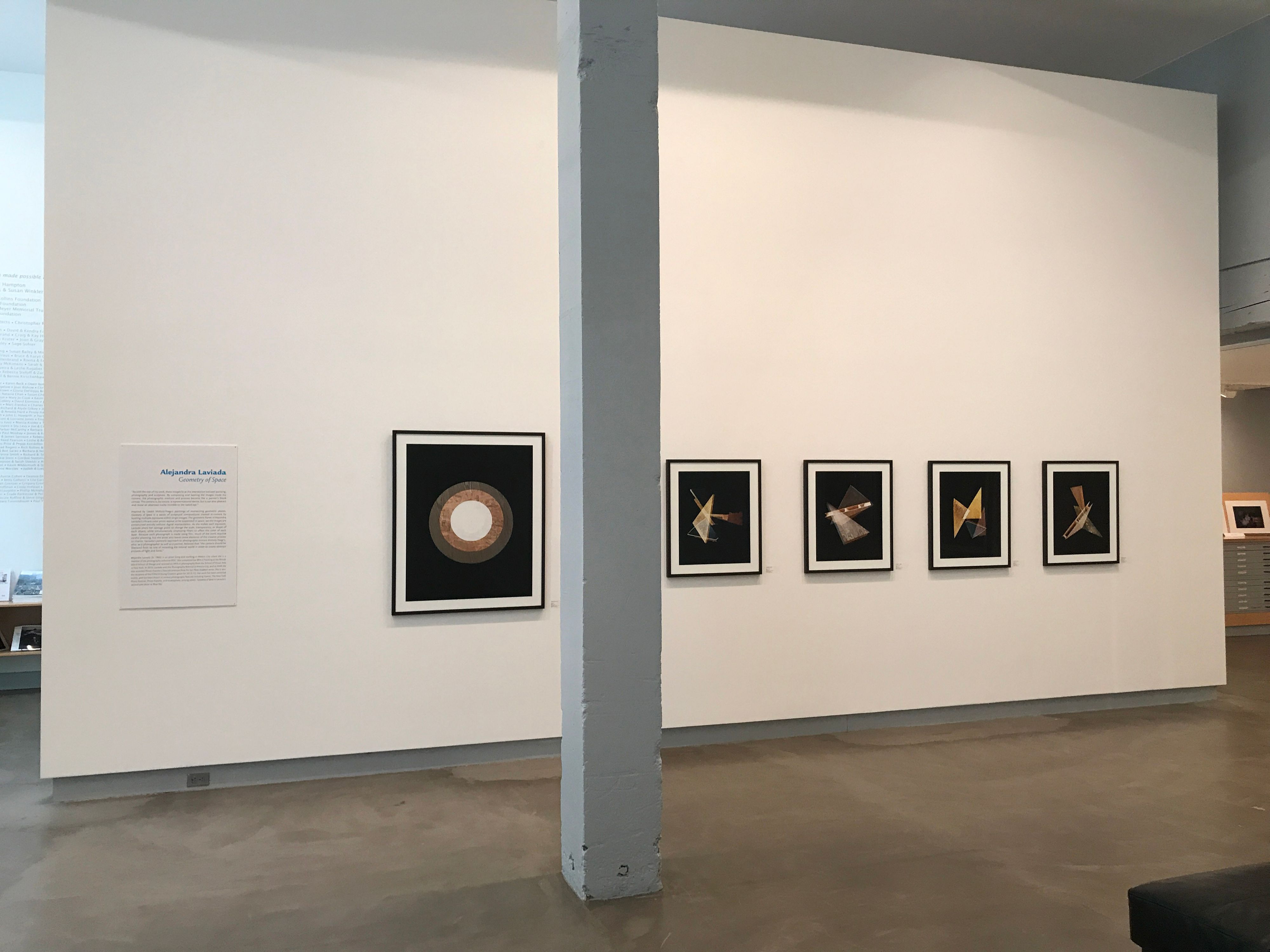 Installation view at Blue Sky Gallery, Portland, 2017