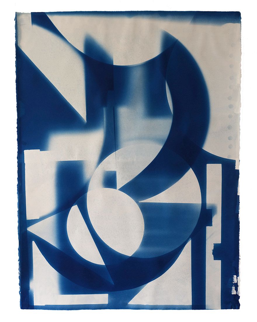 Sculpture Cyanotype #08, 2020