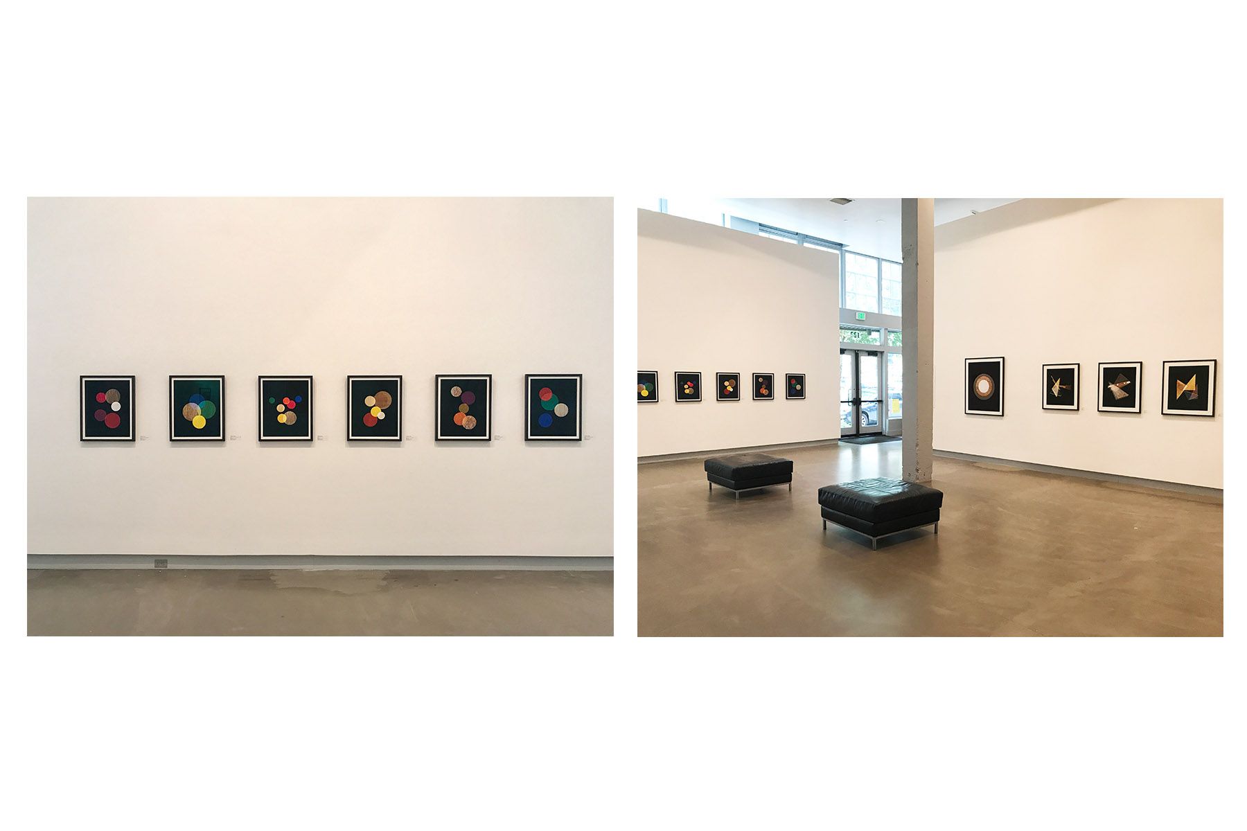 Installation view at Blue Sky Gallery, Portland