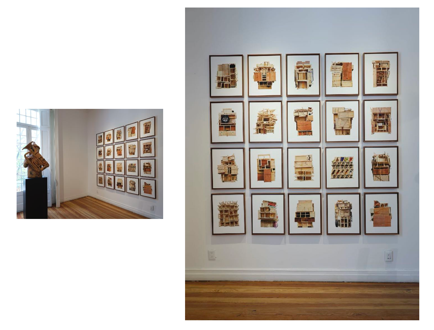 Exhibition view, Chic by Accident, Mexico City, 2021