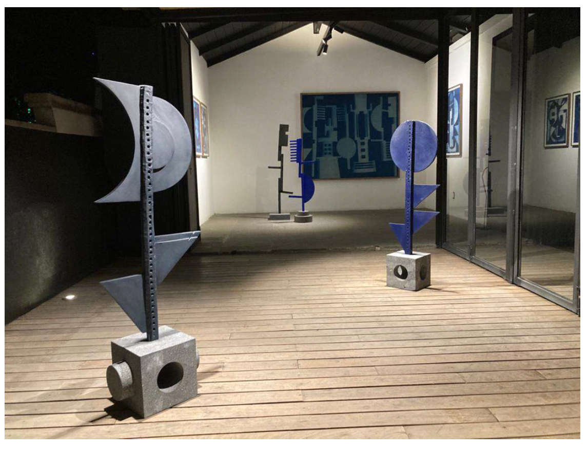 Exhibition view, Chic by Accident, Mexico City, 2021