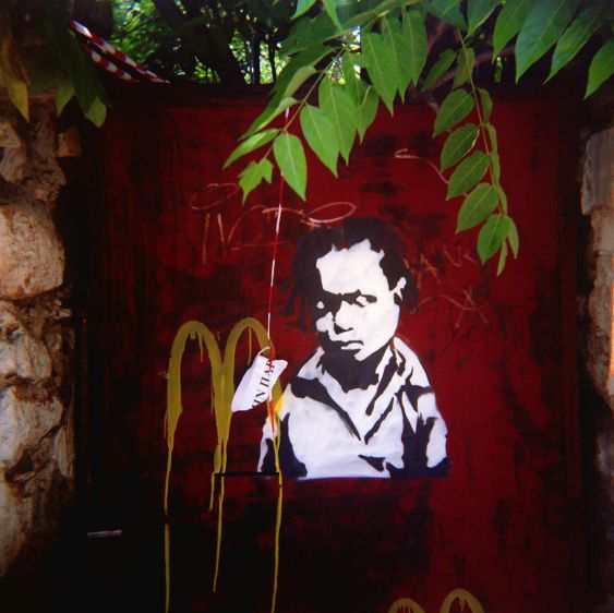 Travels in Plastic:  Primary colors found at the Plaka in Athens, Greece At the Plaka, Athens, Greece