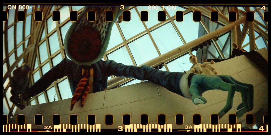 Travels in Plastic: Pink Floyd installation, Rock and Roll Hall of Fame, Cleveland, OH  Another Break in the Wall, Cleveland, OH