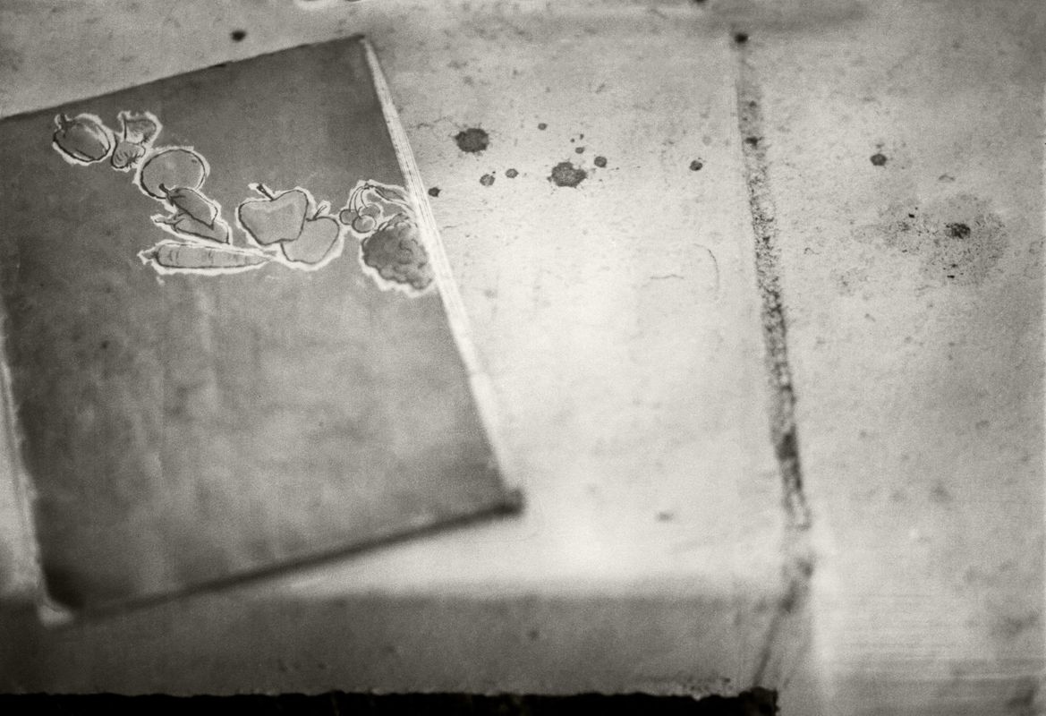 Wade’s Grandmothers (Gram and Granny) were both diagnosed with Alzheimer's disease in within months of one another. They lost the battle a few years later, again within months of one another. As a result, she has become obsessed with absorbing her Grandmothers’ and consequently her own past. As they struggled to retain their identity and their memories, she is now determined to gather them and add them to her own. Collected items and personal locations belonging to and inspired by Wade’s matriarchal lineage are the heart of this work, alongside her physical and emotional inheritance. She uses herself as a representation of all the women who came before alongside everyday things laden with stories themselves and so many memories. Her own memories and those given to her by family, plus a vast collection of family photographs, she builds narratives within the frame. Through the years and through the course of creating, the narrative stray into personal reflections. Memory is a Whisper - Poor Harvest