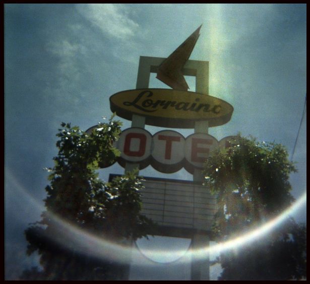 Travels in Plastic: Marquis of The Lorraine Hotel, Memphis, TN The Lorraine Hotel, Memphis, TN