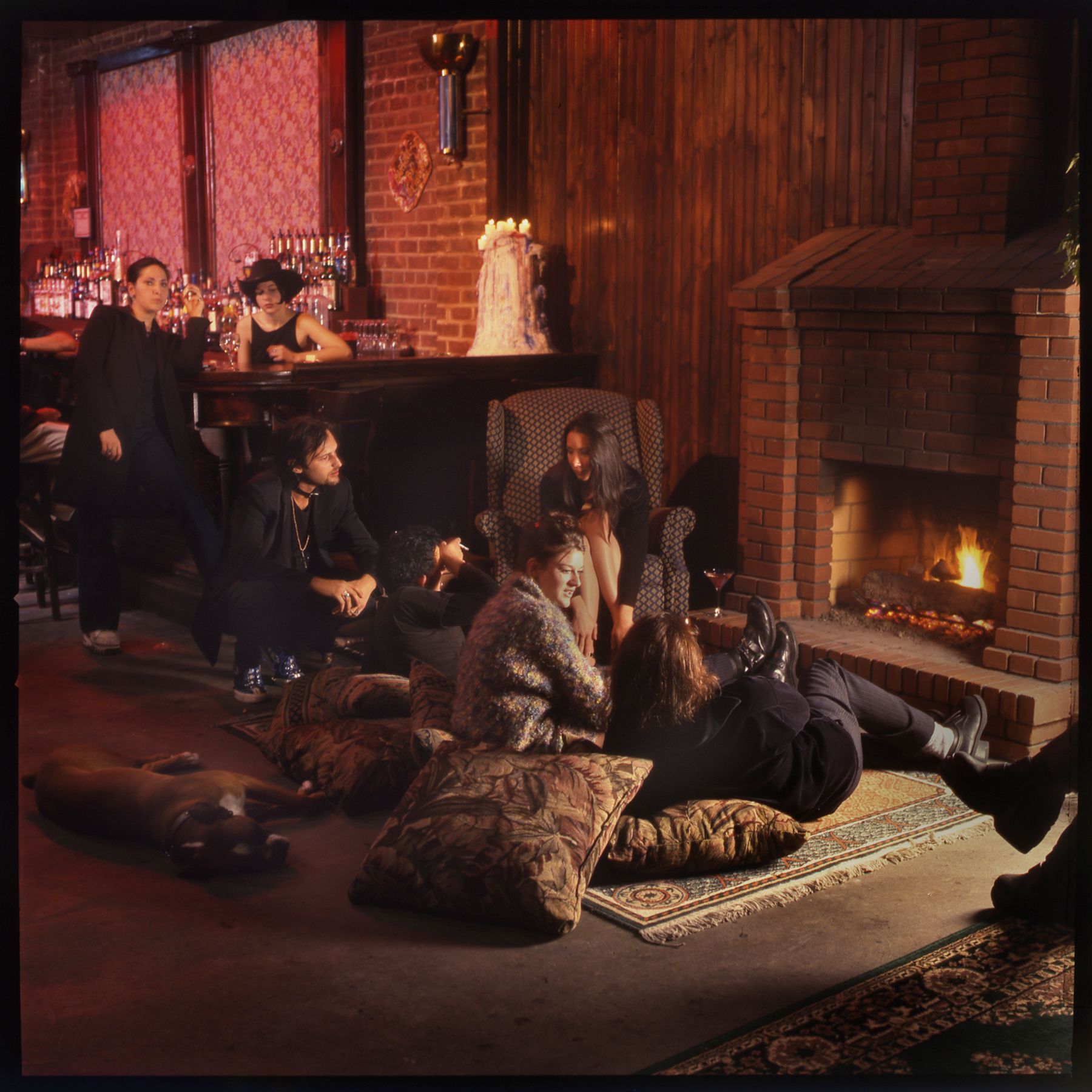 LIQUIDS, FIREPLACE BAR, NYC