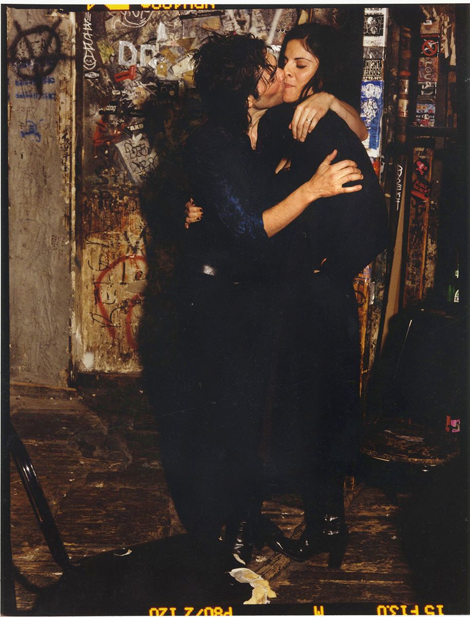 JON SPENCER AND CHRISTINA, POST-SHOW, CBGB'S