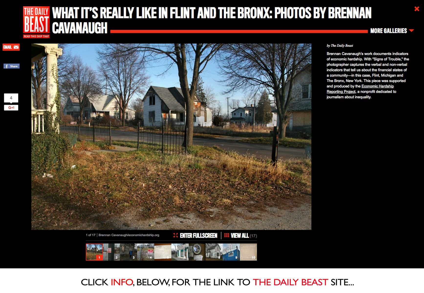 CLICK HERE FOR THE LINK TO THE DAILY BEAST PORTFOLIO
