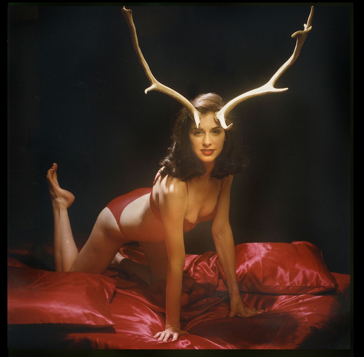 "THE INTERNET: WEBSITES DEDICATED TO WOMEN WEARING ANTLERS