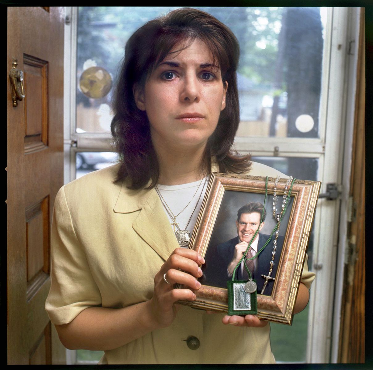 ANDRA SCHWARZ  /  WIFE OF NYPD OFFICER CHARLES SCWARZ ACCUSED OF ABUSE OF ABNER LOUIMA