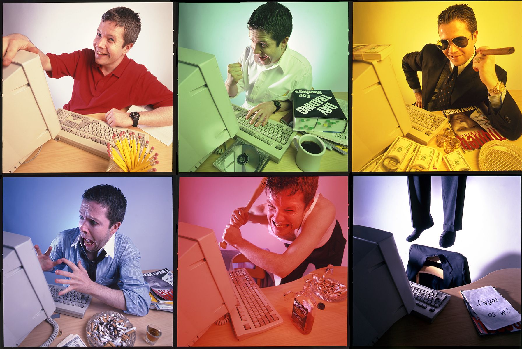 "ONE DAY IN THE LIFE OF A DAY TRADER"