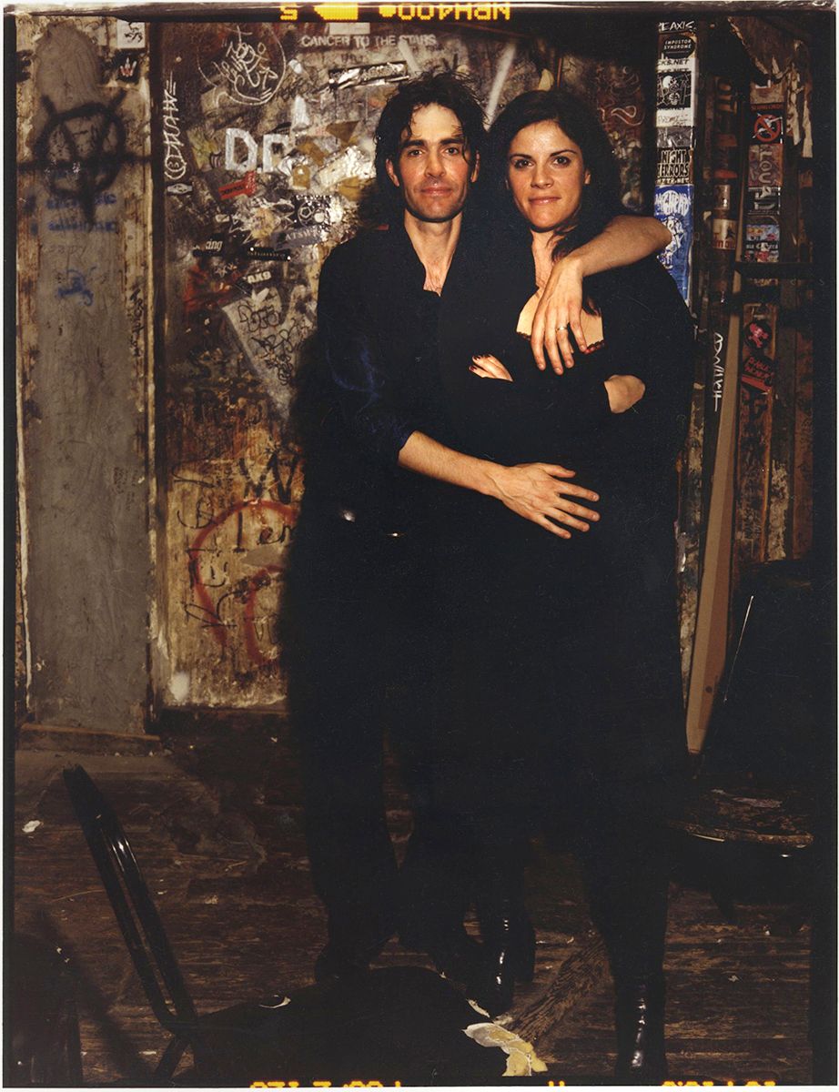 JON SPENCER AND CHRISTINA, POST-SHOW, CBGB'S