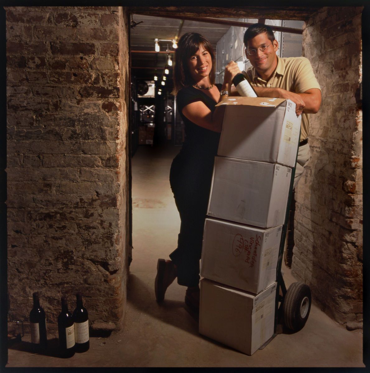 CHRISTINE BAKER AND BRUCE SCHNEIDER  /  SCHNEIDER VINEYARDS AND SELECTIONS