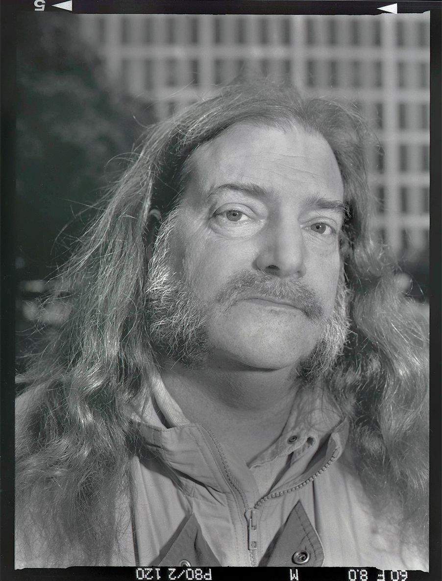 RONNIE FREDERICKS, VISITING "IN OBSERVANCE OF THE LAST DECENT PRESIDENT WE HAD"