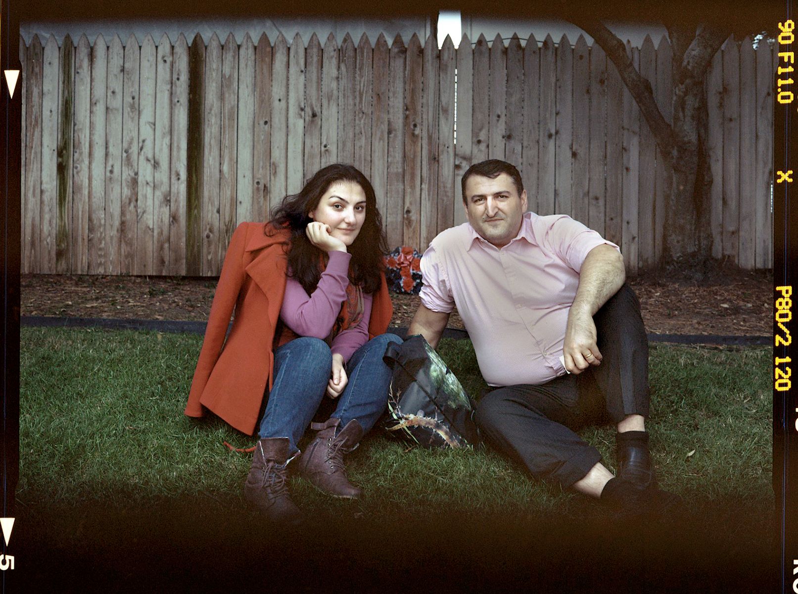 TATEV HAKOBYAN AND VAHAN OHAMYAM, COINCIDENTALLY VISITING FROM ARMENIA