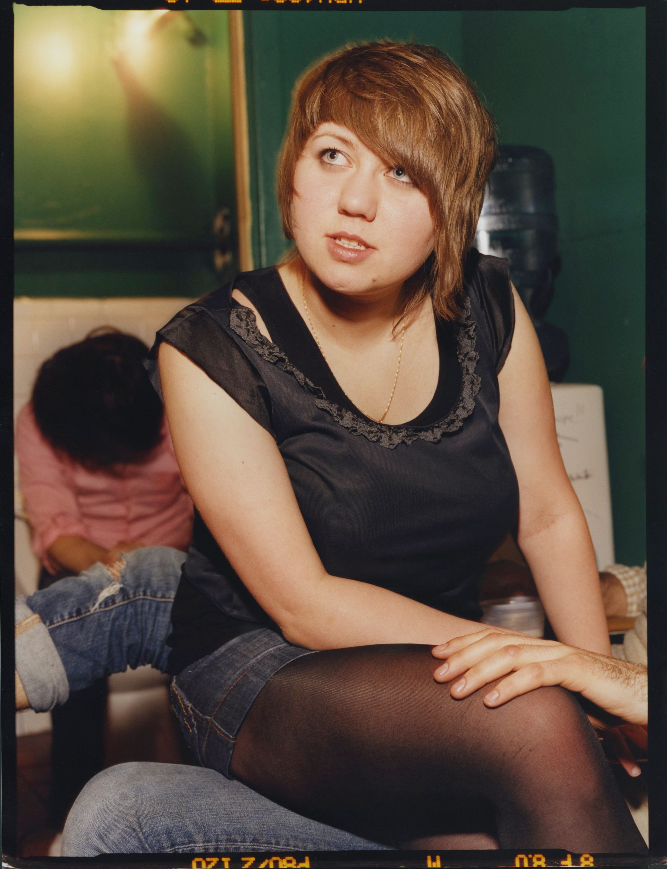 BACKSTAGE,  DEATH FROM ABOVE 1979 AT MERCURY LOUNGE