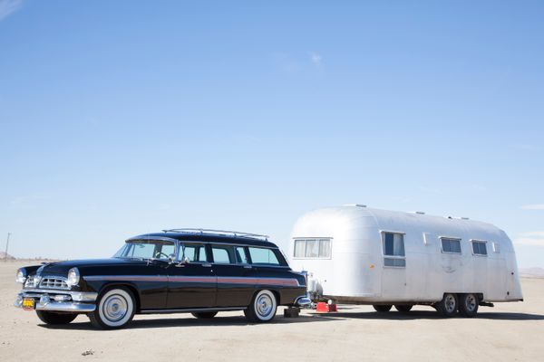 1954 Christler town & country / Airstream