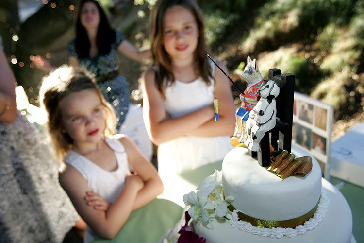 Wedding at the Wright Estate in Malibu photo by Issa Sharp
