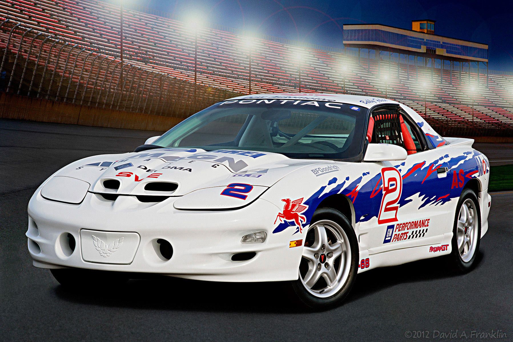 PontiacFirebirdRaceCar_White_F34_RaceTrack_Night