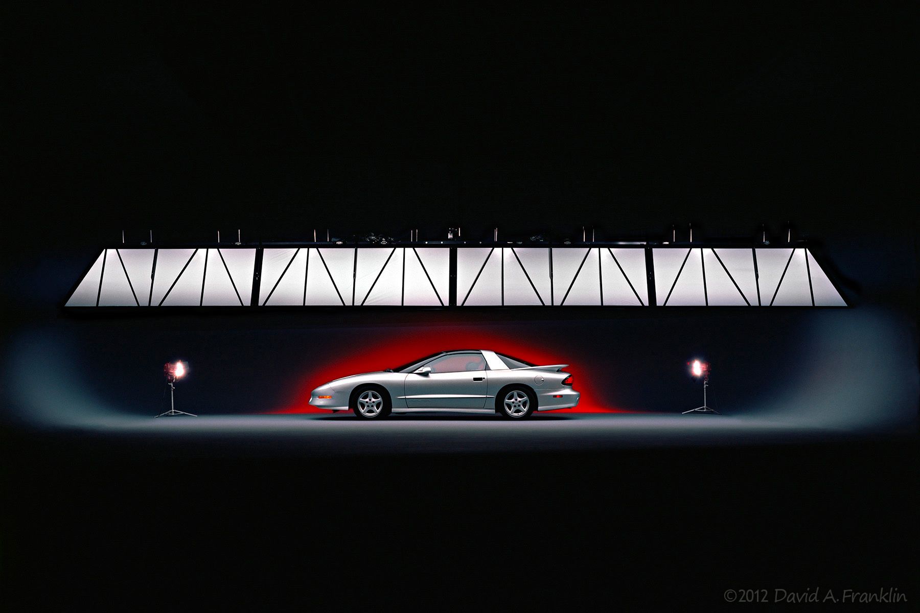 PontiacFirebird_Silver_Profile_RedBacklight_Lightbank_BlackStage