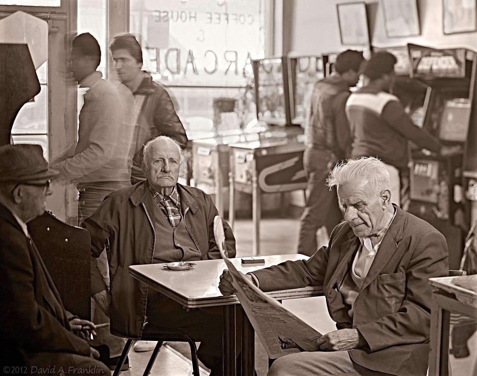 OldMen_SlowlyPassingTheTimeInGreekCoffeeHouse-Arcade_OldPre-gentrifiedGreektown_Detroit_Personal