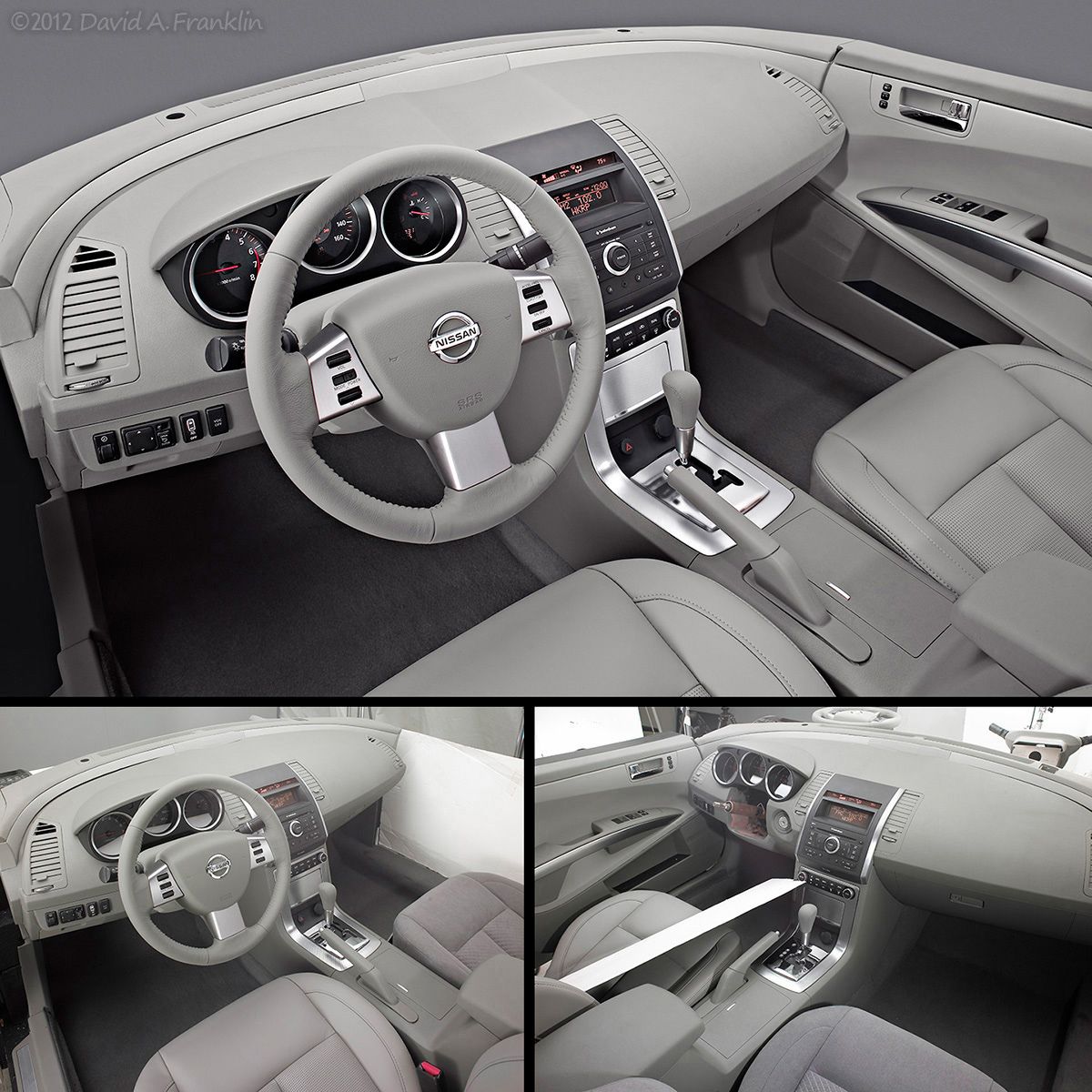 Retouching_LifeSizeClay_InteriorBuck_NissanMaxima_InstrumentPanel&Seats_DriverSide_MultiElementStrip