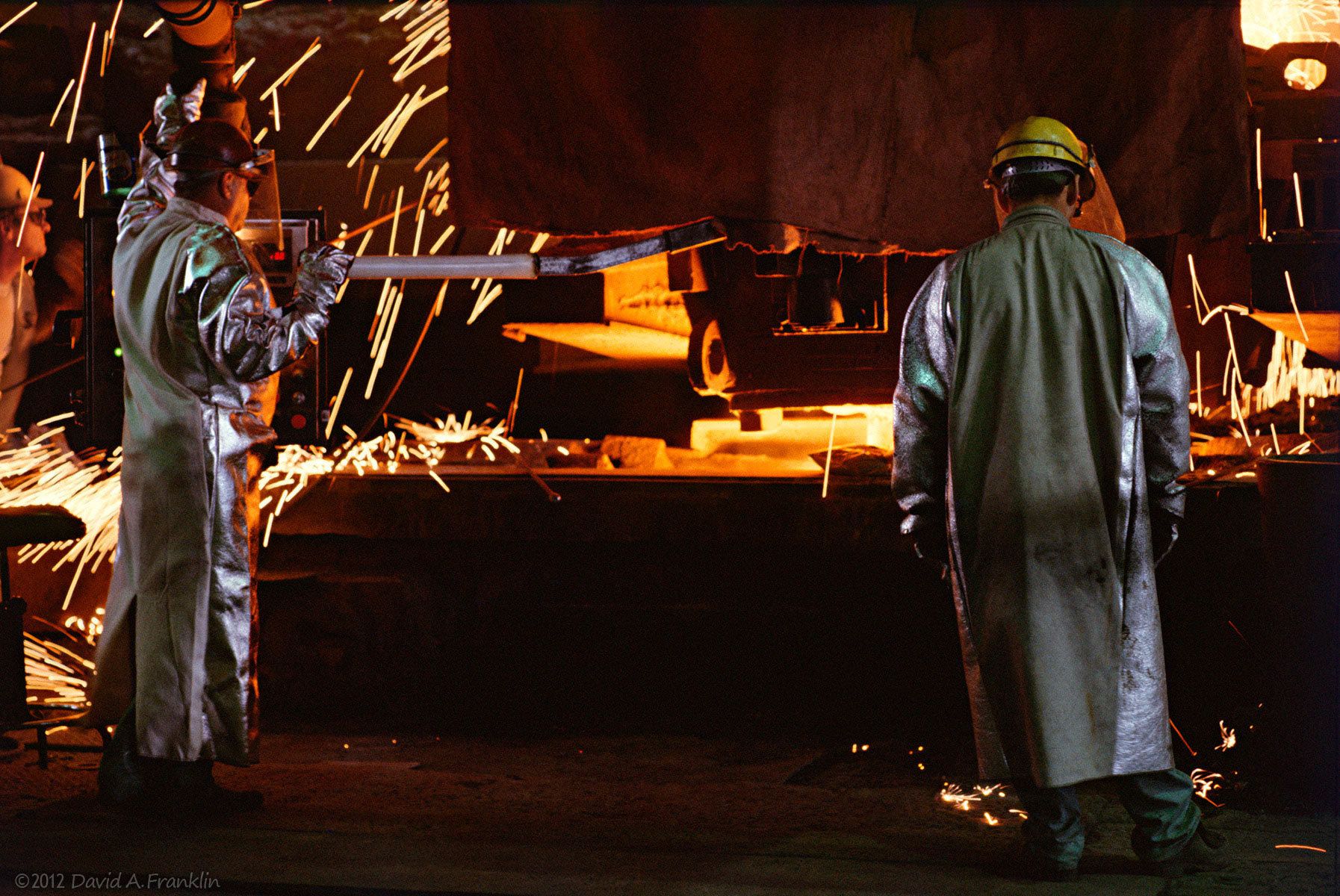 PouringMoltenSteel_McClouthSteel_Foundry_Time_Editorial