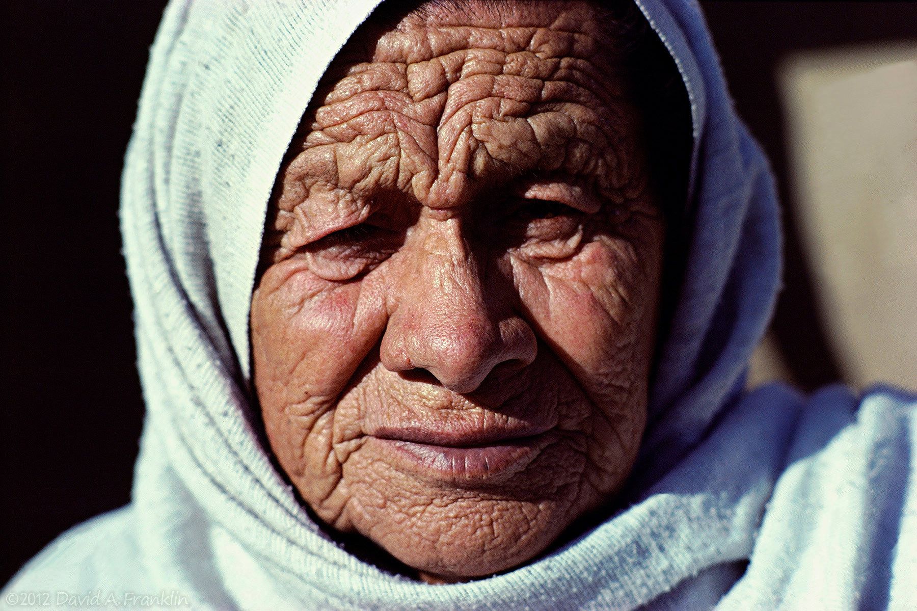 ElderlyNativeAmericanWoman_NewMexico_Editorial