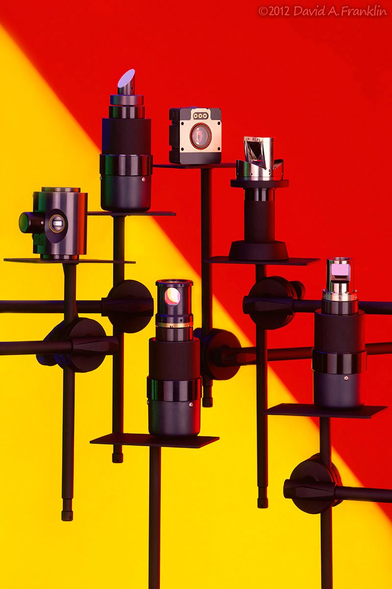 AssortedLaserScanners_OnPaintedGripEquipment_Red&YellowSet_Speedring_Advertising