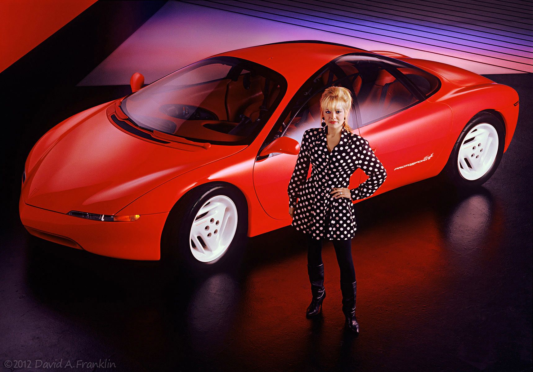 FemaleModel_PontiacProtosport4Concept_Poster_Advertising