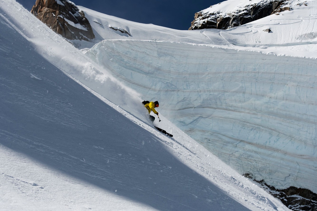Ski alpinisme dans le Mont Blanc