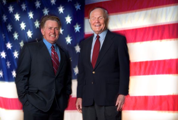 John Glenn & Martin Sheen 