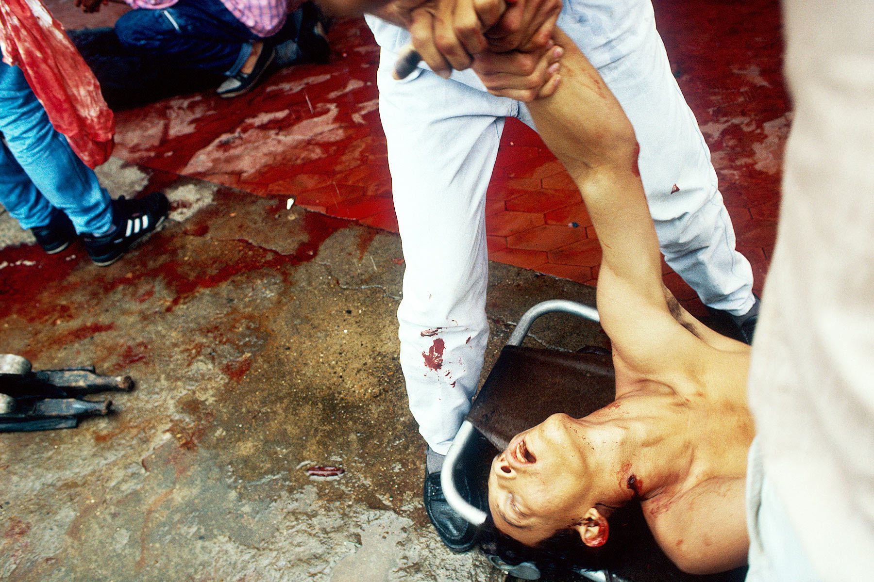 Human rights worker, Julio Cesar Barrio was assassinated with three other members.