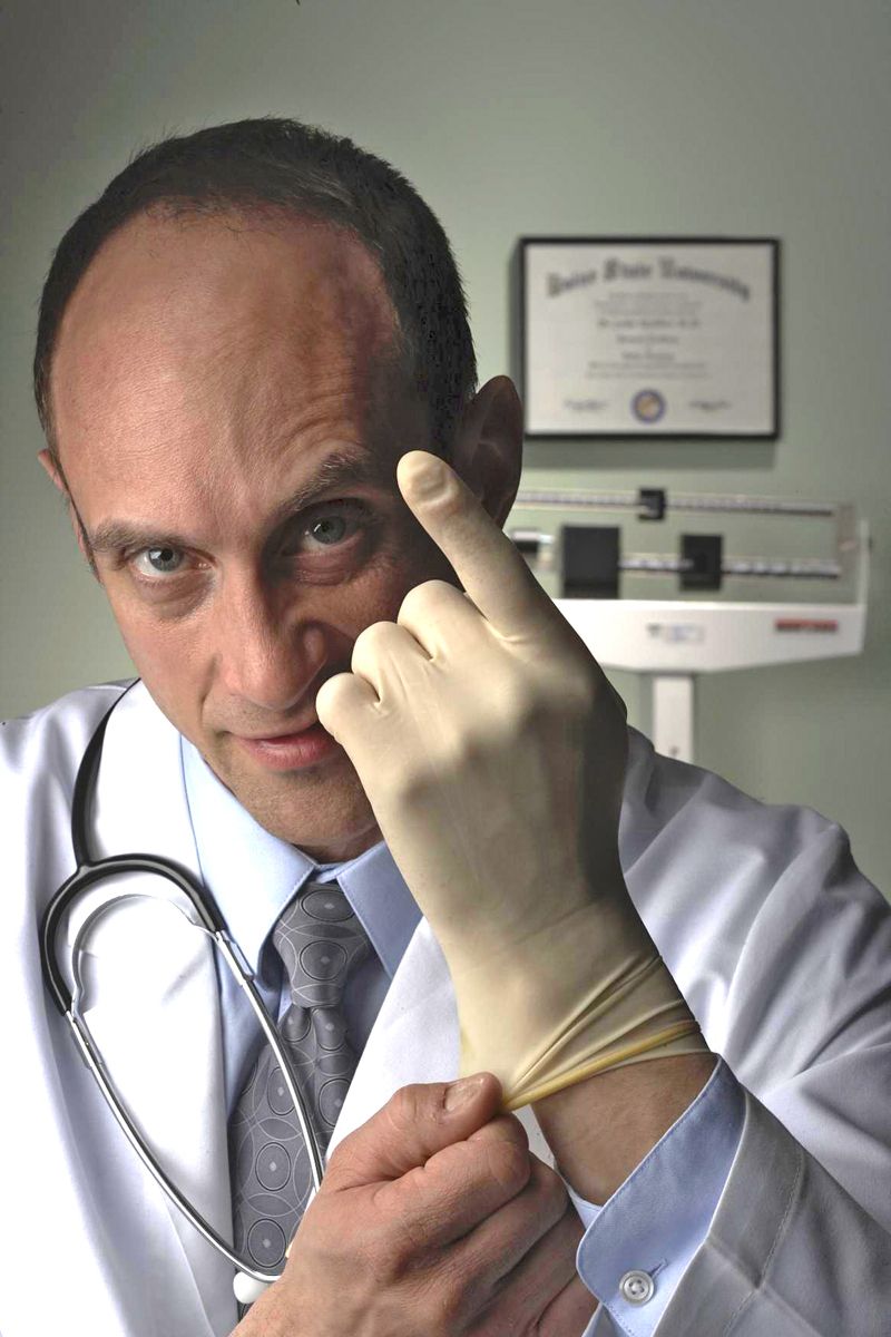 Doctor with glove - Boehringer Ingelheim