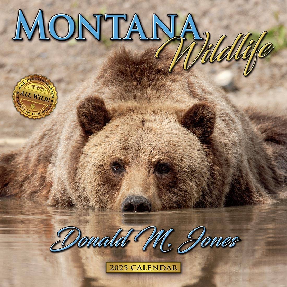 2025 Montana Wildlife Calendar (front)