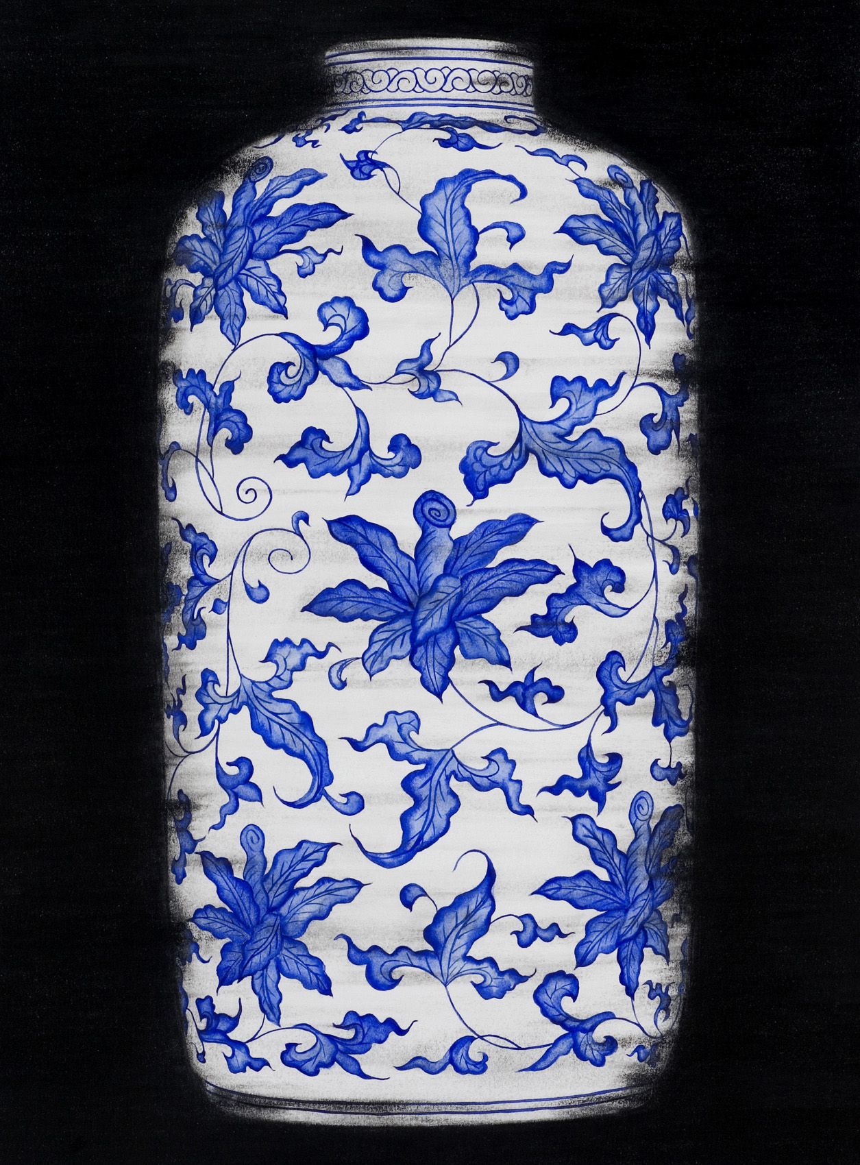 Blue Yongzheng Vase