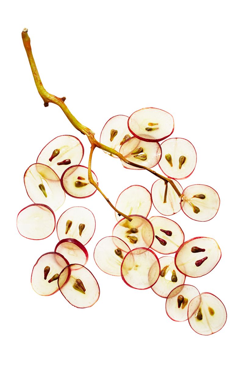 Sliced Grapes