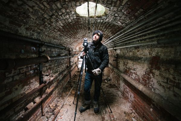 Self Portrait: Taunton State Hospital