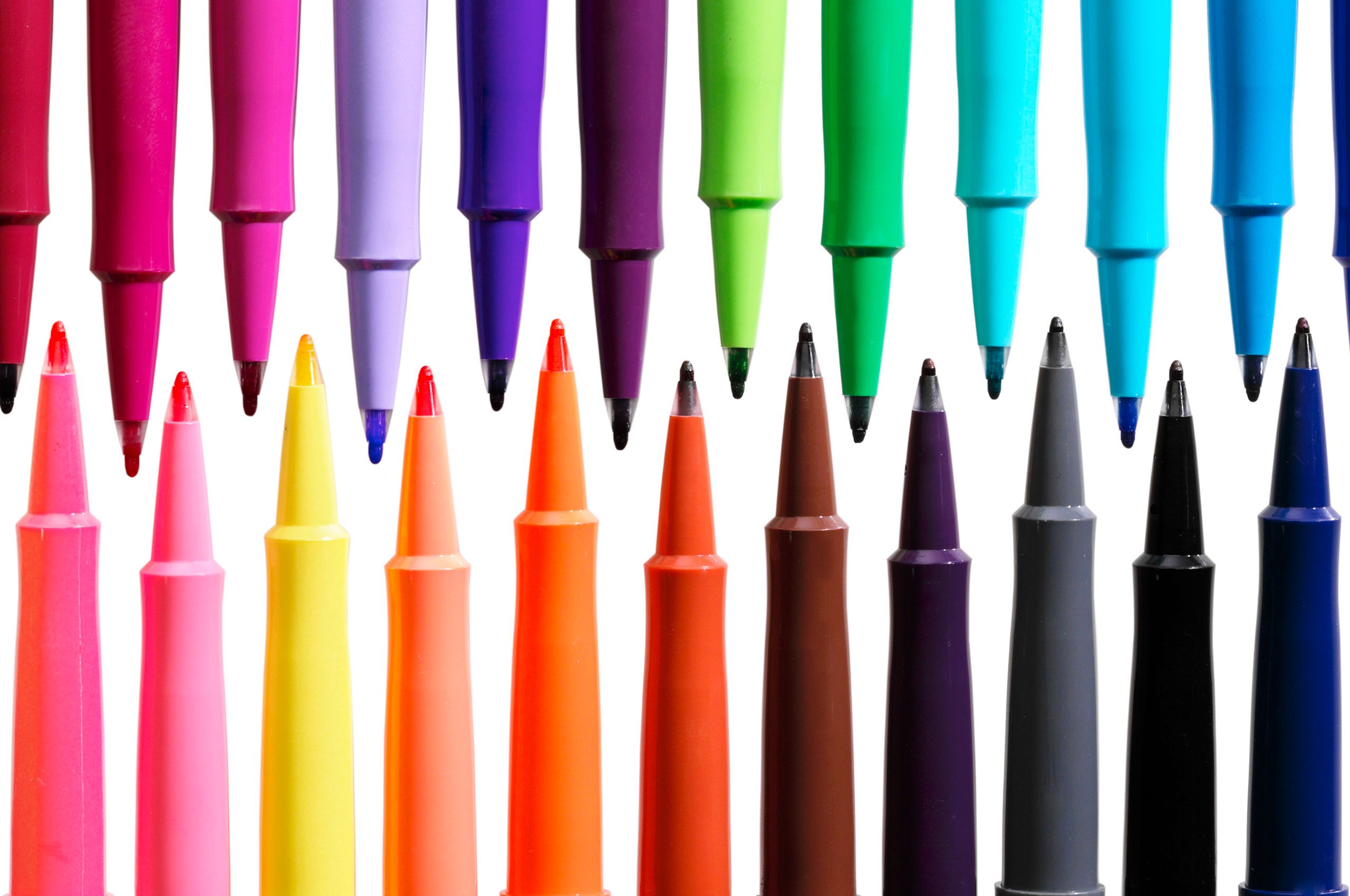 Colored pens by Paper mate