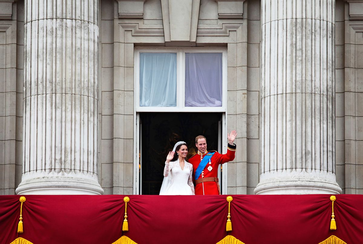 The Royal wedding of Prince William, Duke of Cambridge, and Catherine Middleton.