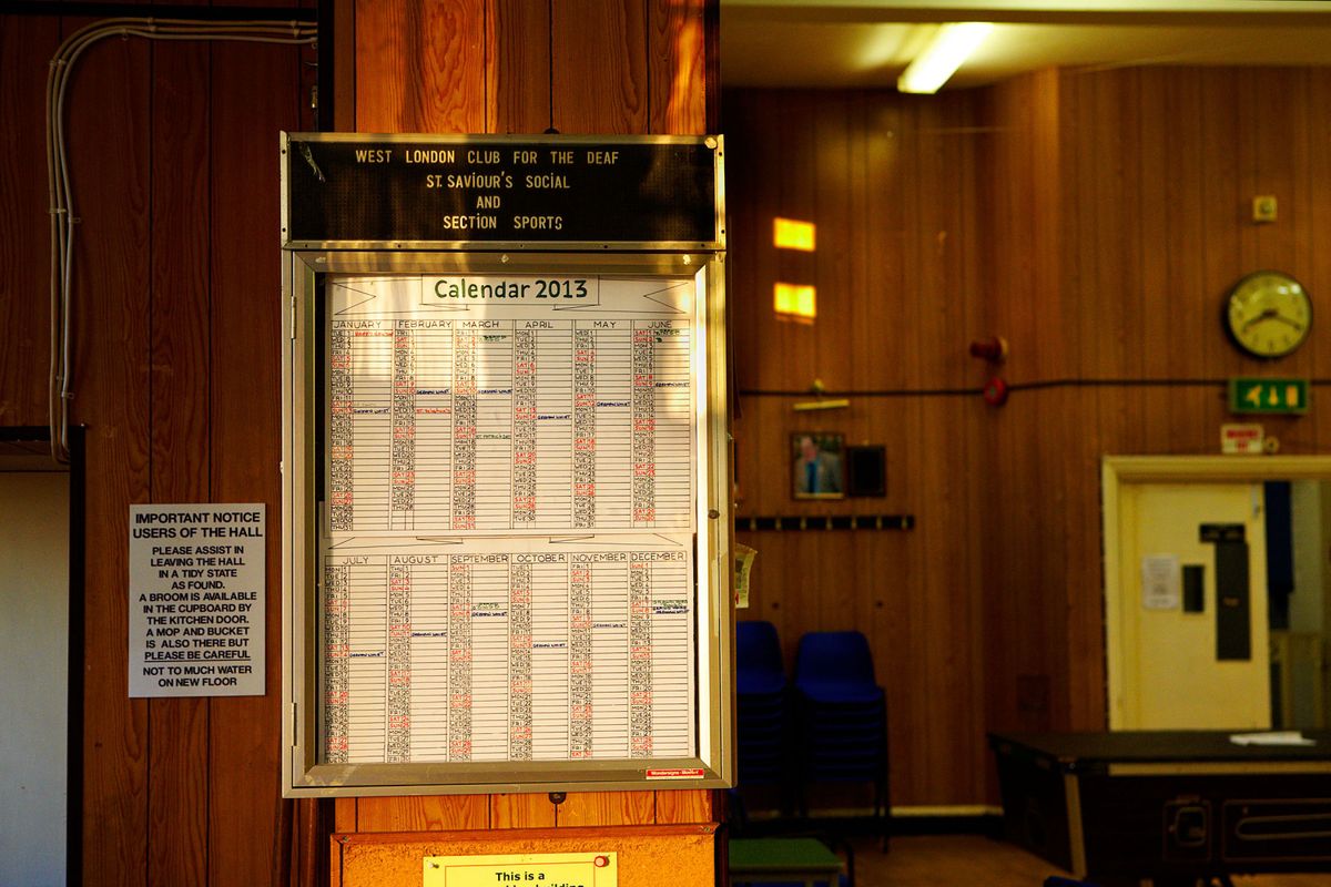 Darts. West London Deaf Club. Hammersmith.