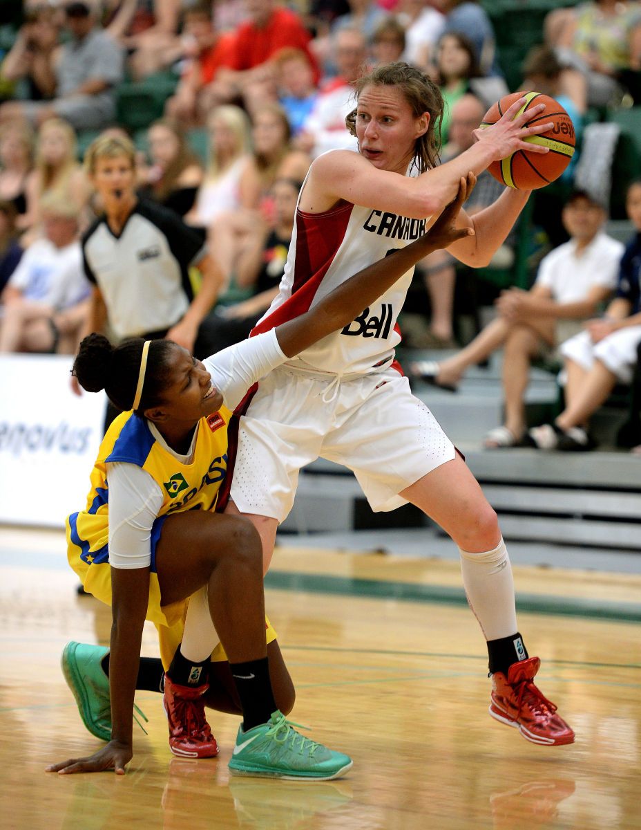 Women Basketball-Canada vs Brazil - Larry Wong Edmonton ...