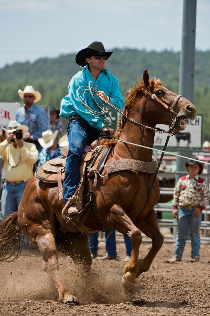 01598 Cowboy Calf Roper Anchoring Rope