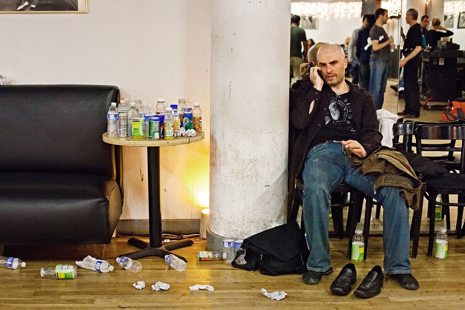 At the end of a social at Jimmy Anton's