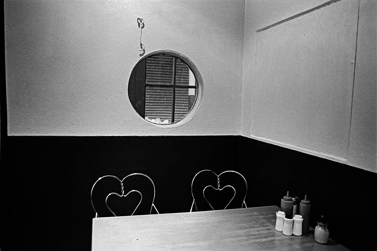 Dining room at Nathan’s Famous  c. 1977