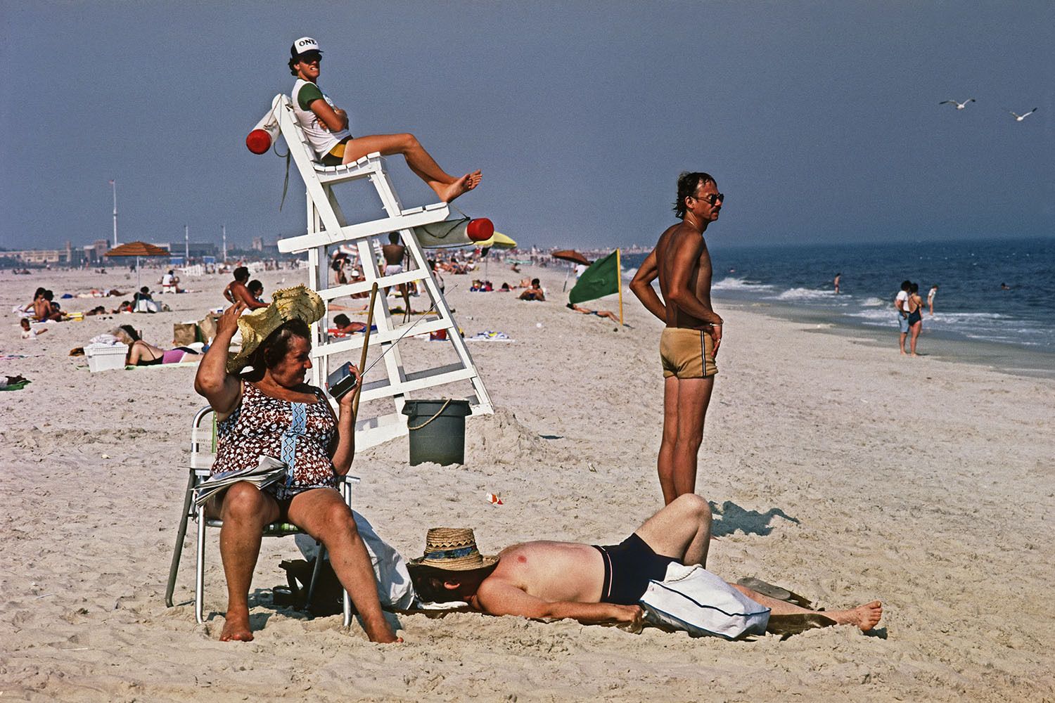Beachgoers   c. 1982