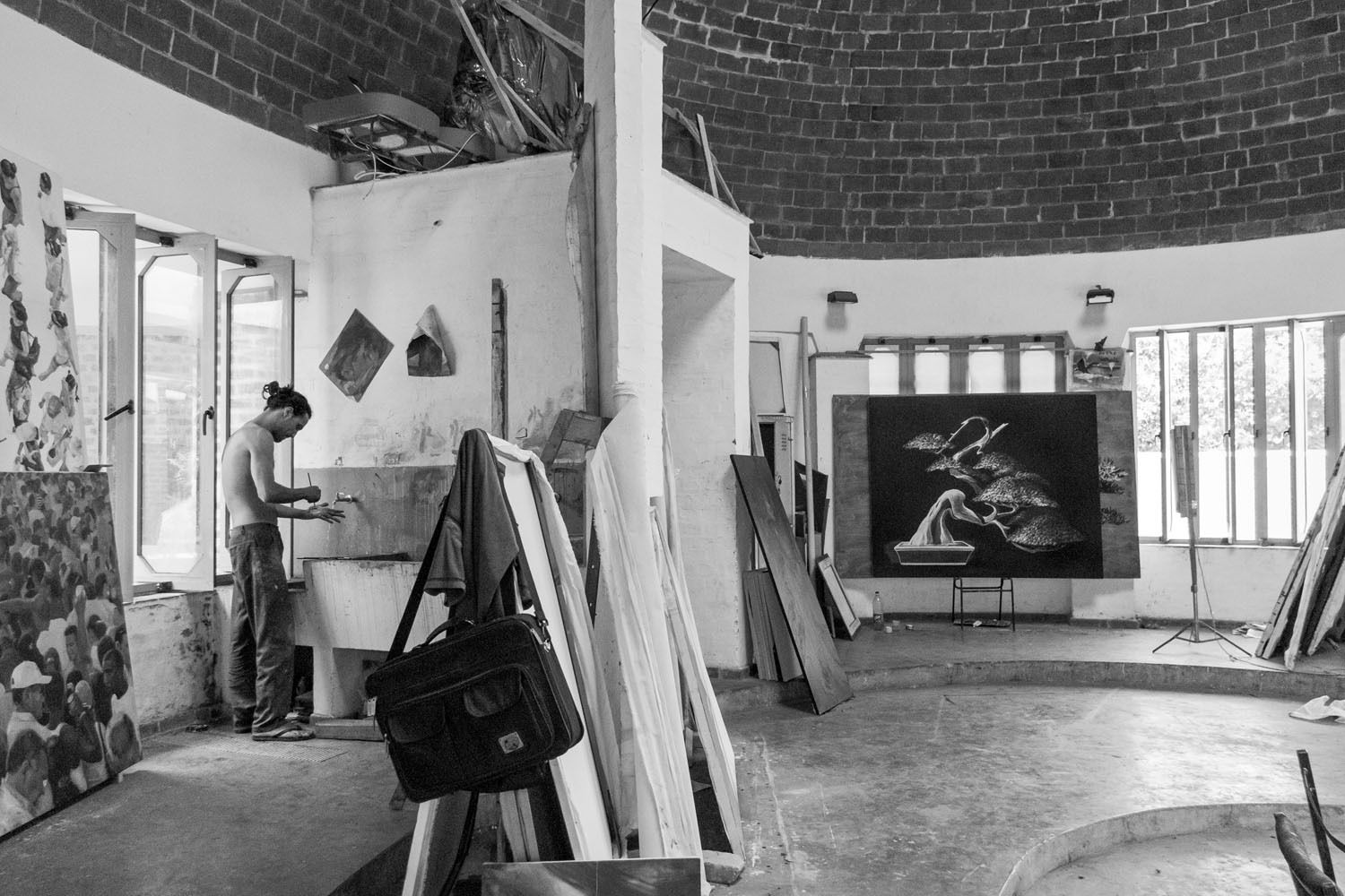 Painting studio in architect Ricardo Porro's School of Plastic Arts
