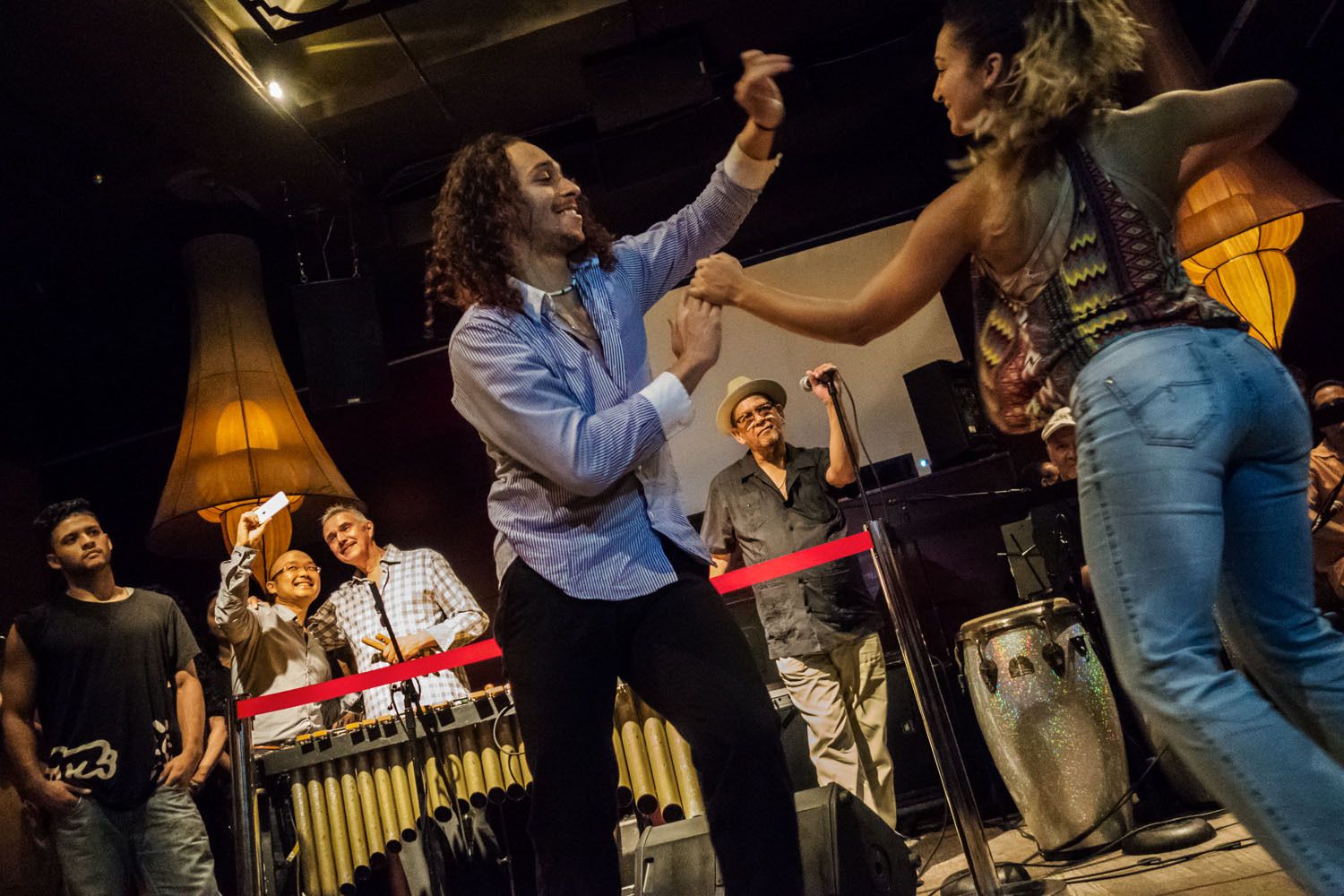 Salsa event at Taj Lounge, NYC