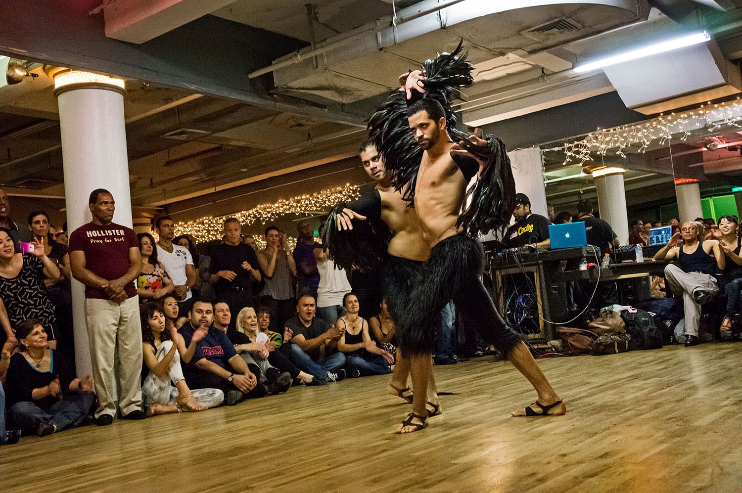 Dance performance at Jimmy Anton's social